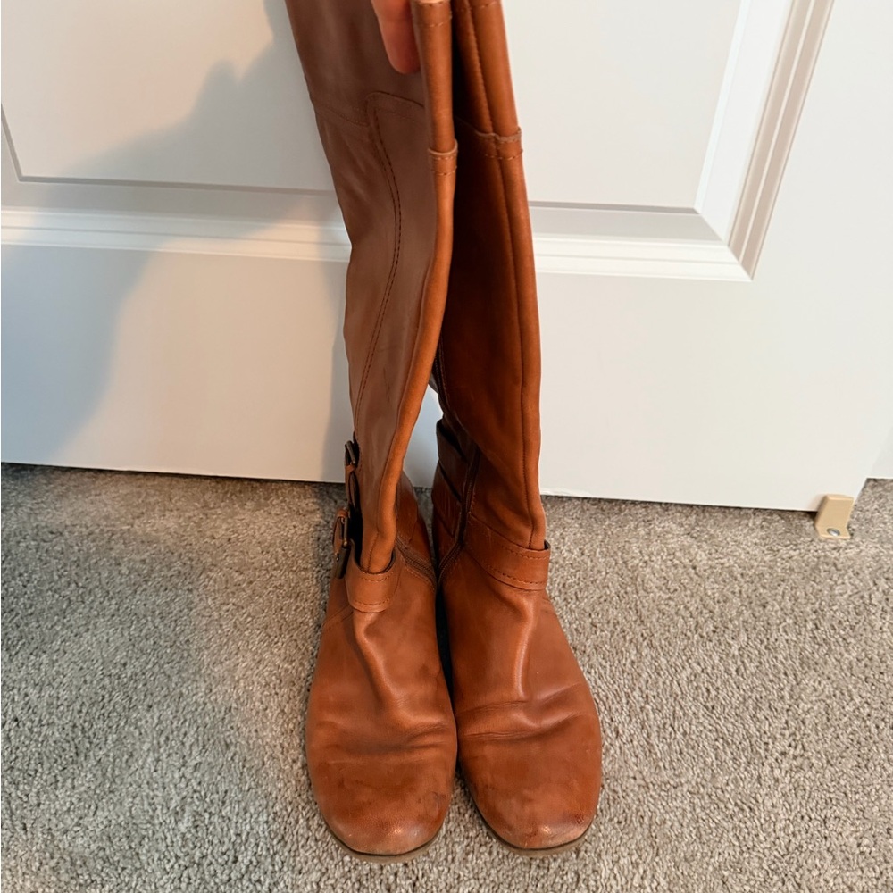 Nine West Brown Over the Knee Boots